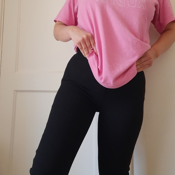 EUC high waisted black ankle jeans pants Sz S - Picture 5 of 16